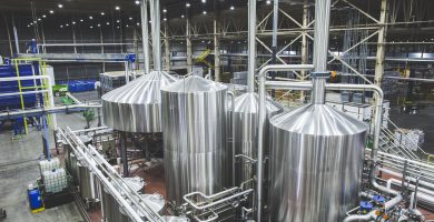 Brewery plant floor operations